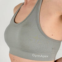 Seamless Sculpt Sport Bra Mystik Silver