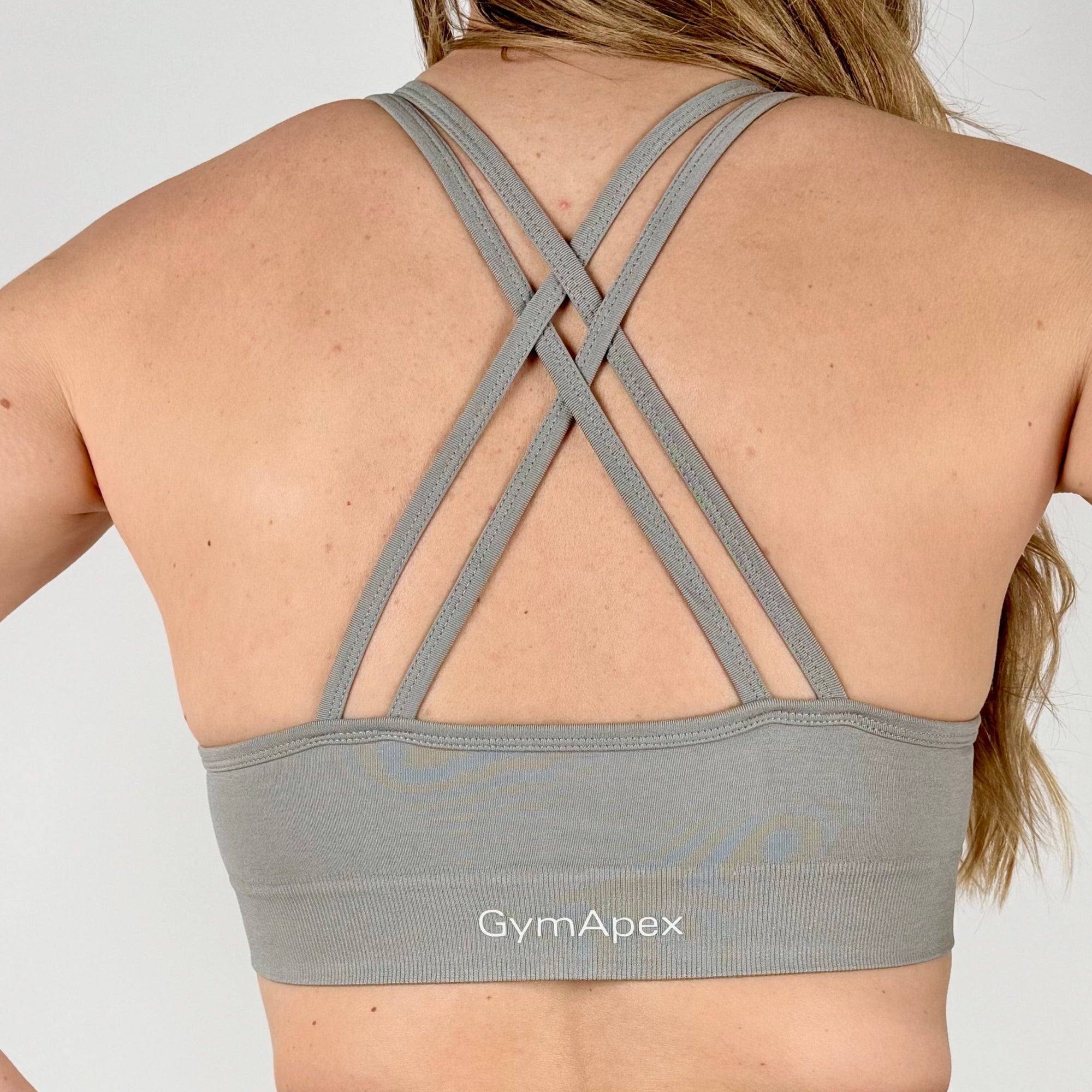 Seamless Sculpt Sport Bra Mystik Silver