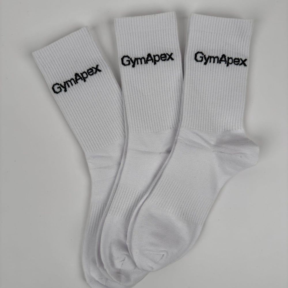 
                      
                        Everyday Crew Socks 3pk White
                      
                    